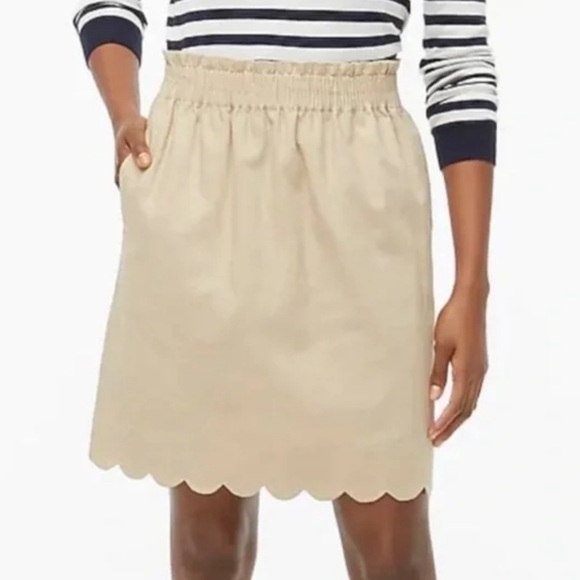 Khaki J. Crew Skirt - Picture 1 of 4